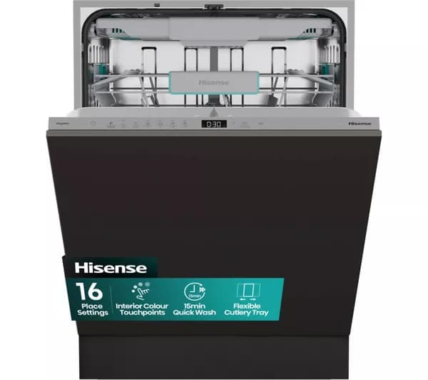 HISENSE HV16CUK Full-size Fully Integrated Dishwasher