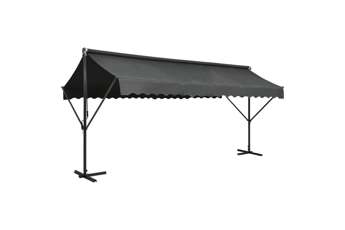 vidaXL 145887 Free Standing Awning 500x300cm Anthracite