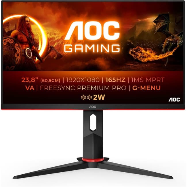 AOC 24" FHD Gaming Monitor | 24G2SAE/BK