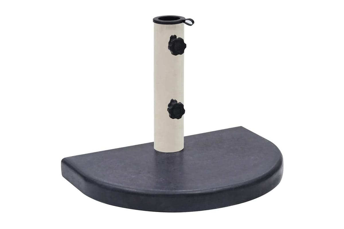 vidaXL Umbrella Base Black 40x28x4cm Granite