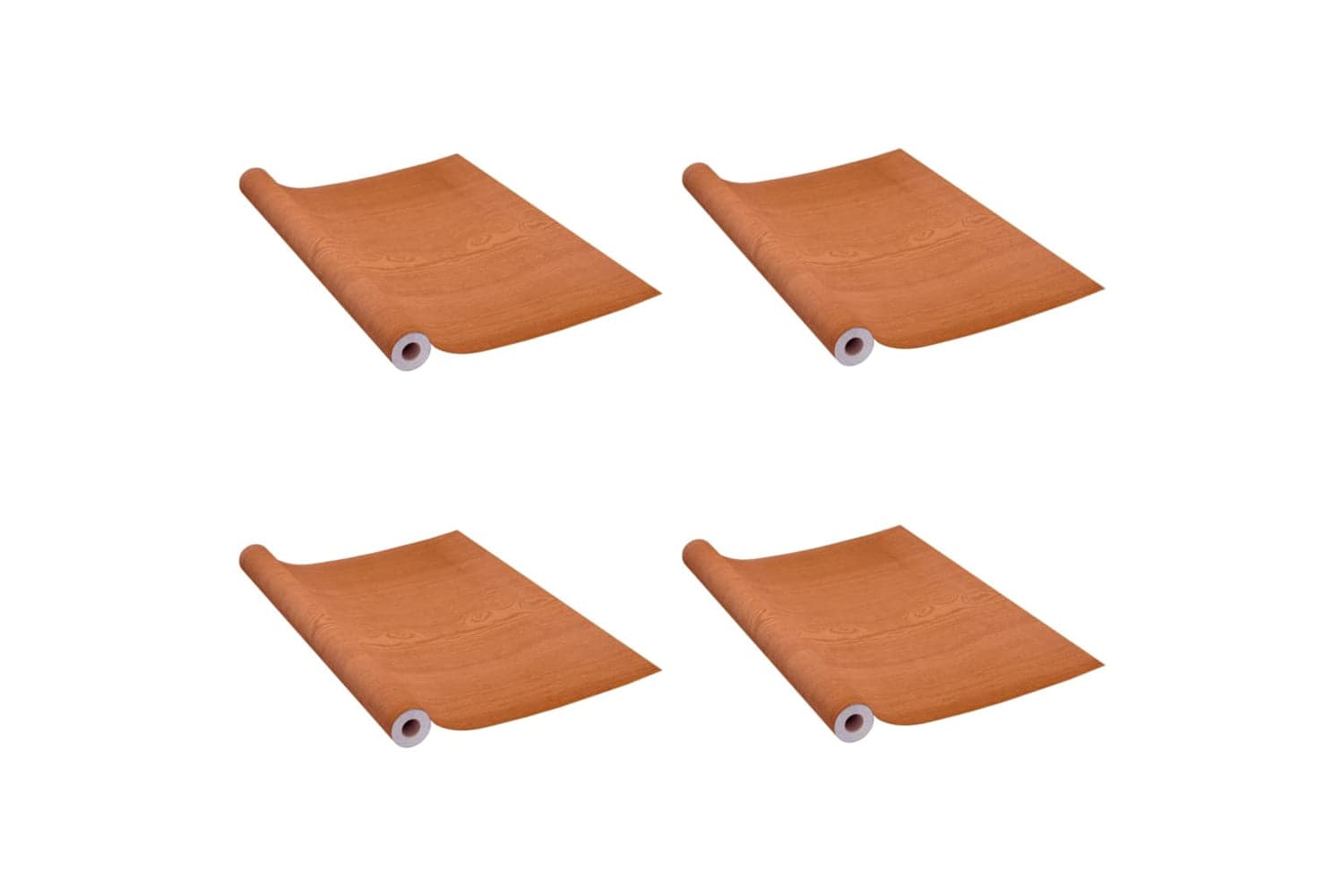 vidaXL 3059645 Self-adhesive Door Films 4 Pcs Light Oak 210x90cm Pvc