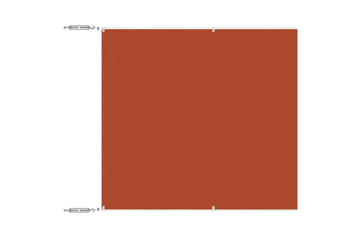 vidaXL 148357 Vertical Awning Terracotta 100x800cm Oxford Fabric