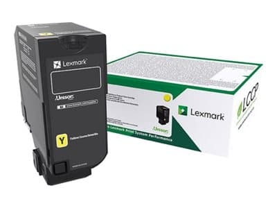 LEXMARK - yellow - original - toner cartridge - LCCP, LRP