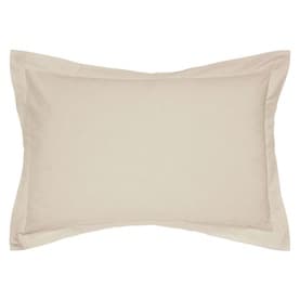 180 Thread Count Percale Oxford Pillowcase Stone