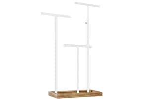 Songmics Jewelry Stand | Jewelry Organizer | Metal & Pine-effect | Adjustable