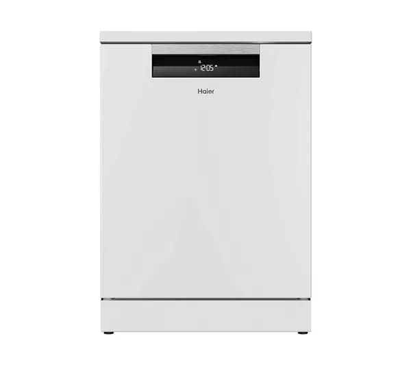 HAIER XF 4A4M0W-80 Full-size WiFi-enabled Dishwasher - White
