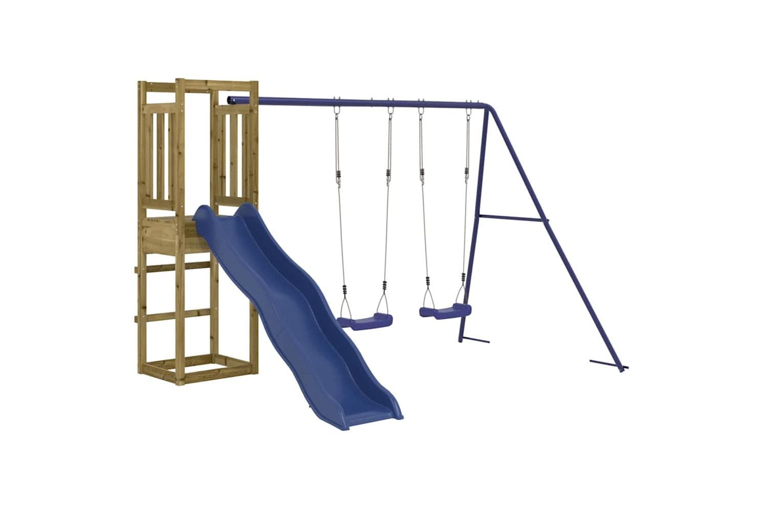 Vidaxl Outdoor Playset Impregnated Wood Pine