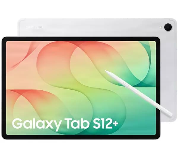 SAMSUNG Galaxy Tab S12+ 12.6” Tablet - 256 GB, Silver
