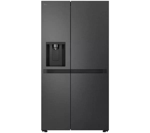LG NatureFRESH GSLC41EPPE American-Style Fridge Freezer - Matte Black