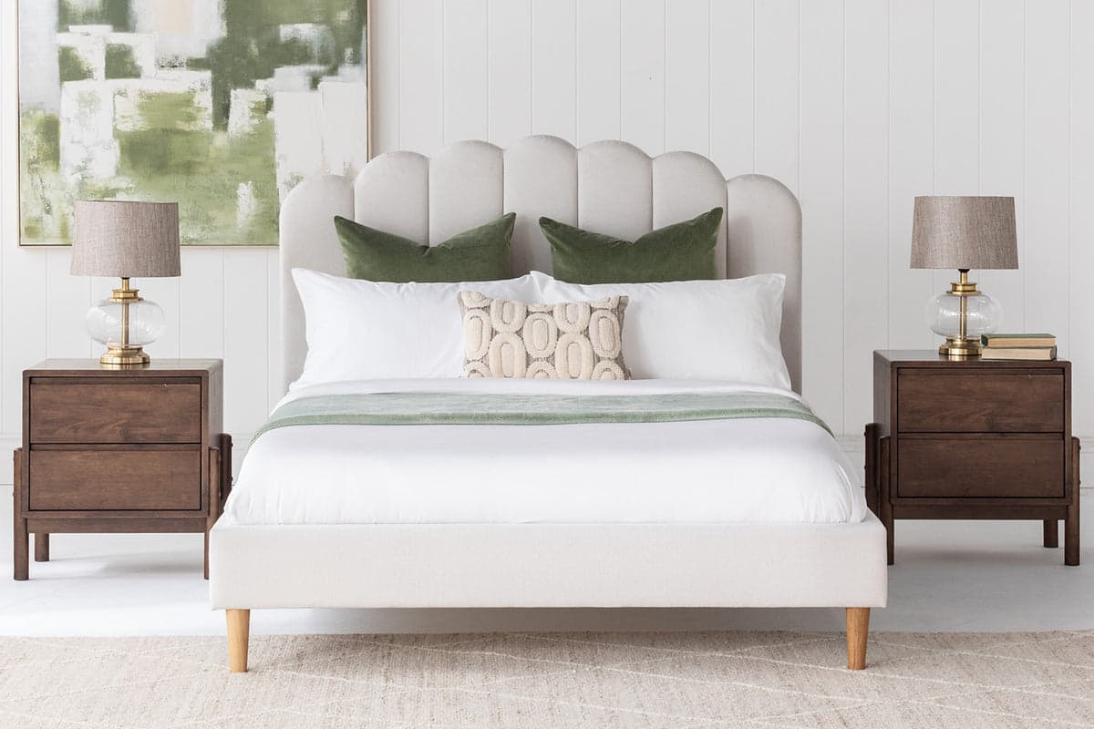 Lucy Bed Frame | Double | 4ft6 | Oat
