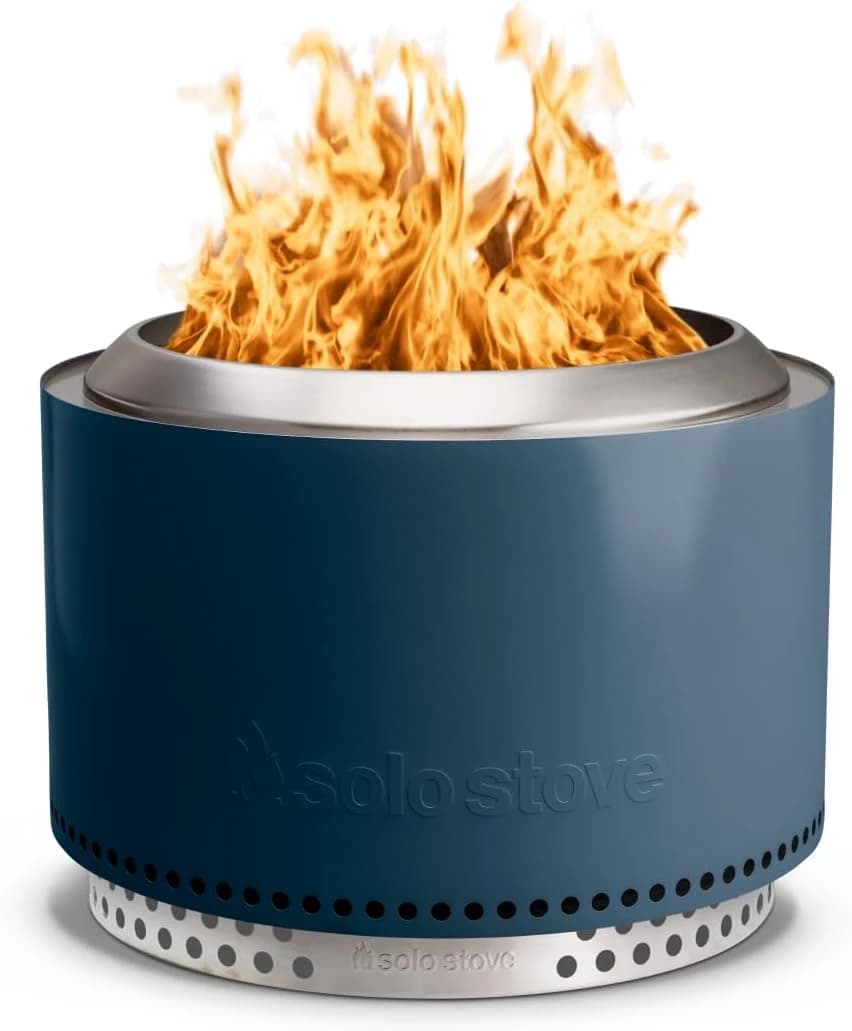 Solo Stove SSYUK-SD-2.0WAT Yukon 2.0 Fire Pit – Water Blue
