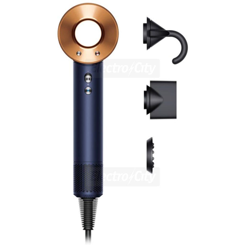Dyson Supersonic Straight & Wavy Hair Dryer 1600W | Prussian Blue & Rich Copper