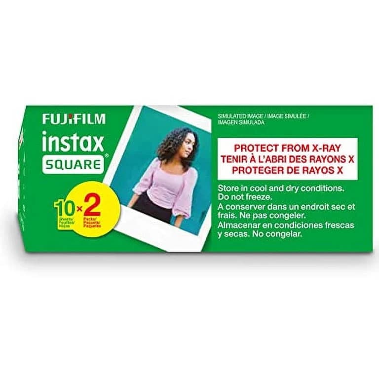 FUJIFILM instax SQUARE Instant Film Twin Pack 20 Shots | 16921634