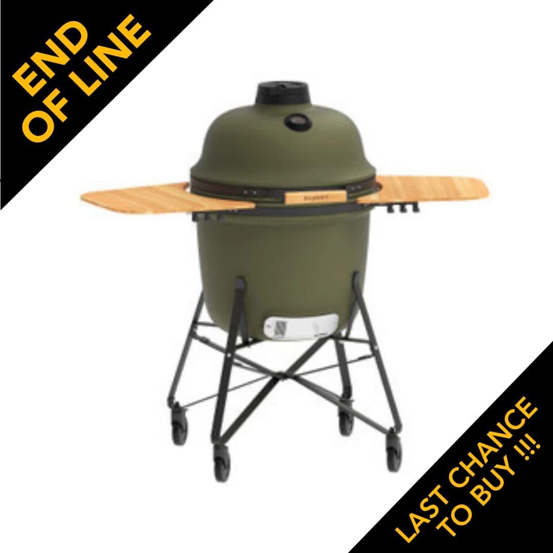 Berghoff 2415710 Ceramic BBQ/Oven Matt Green 58cm/23inch – Green