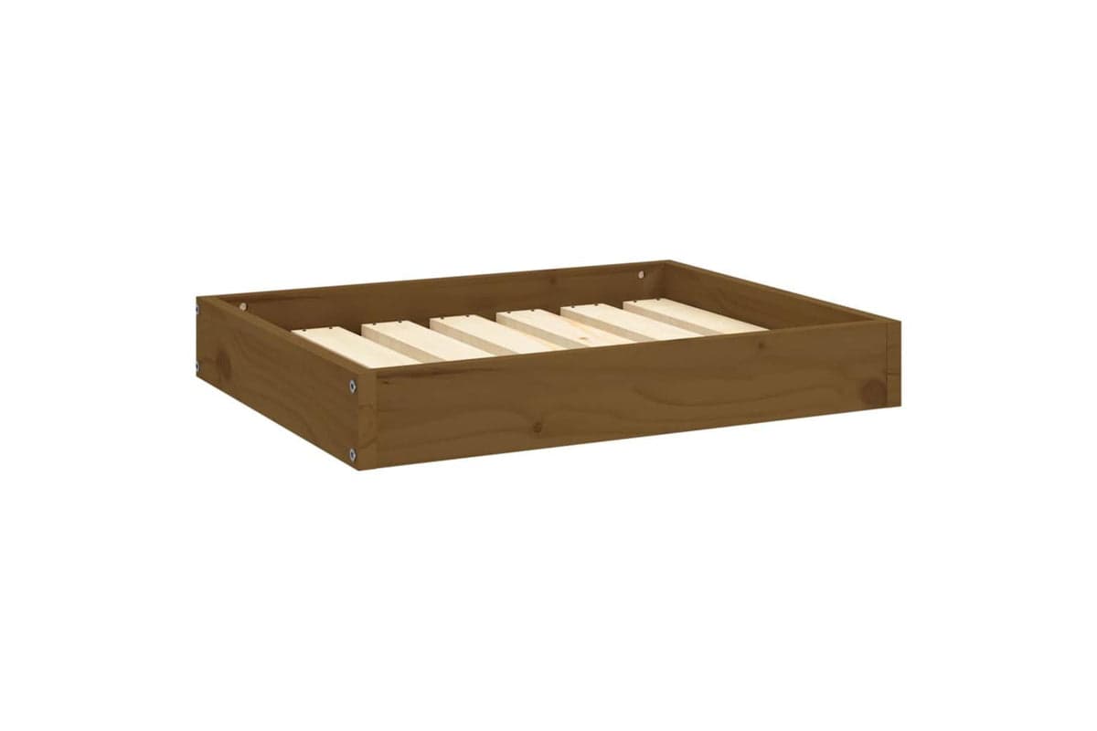 Dog Bed Honey Brown 615x49x9 Cm Solid Wood Pine