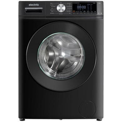 electriQ 8kg 1400rpm Washing Machine - Black