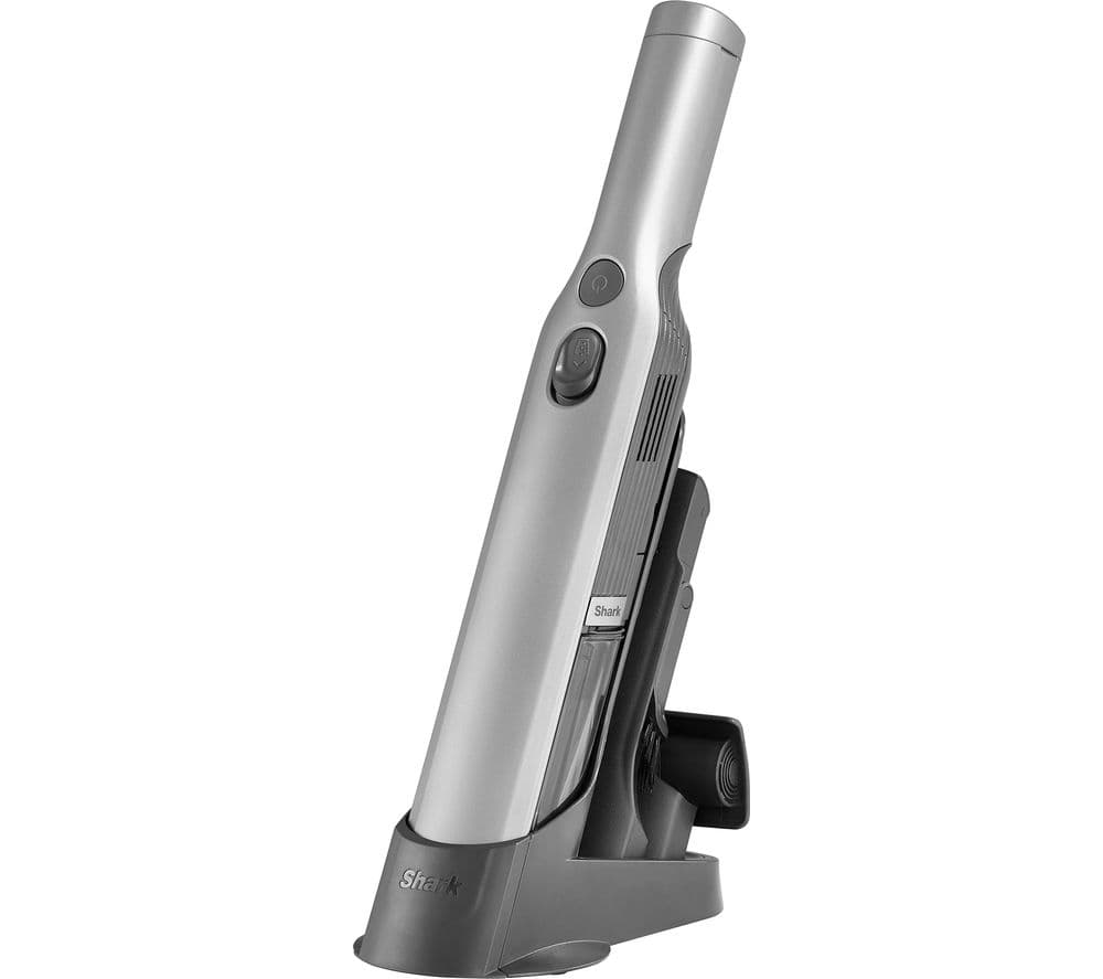 Shark WV200UK, Single Battery, 0.25L, Cordless Handheld Vacuum Cleaner, Grey