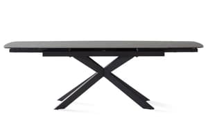 Ava Extending Dining Table | 160 - 240 cm | Black