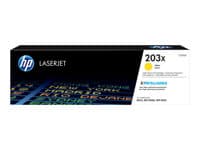 HP - 203X - High Yield - yellow - original - LaserJet - toner cartridge (CF542X)