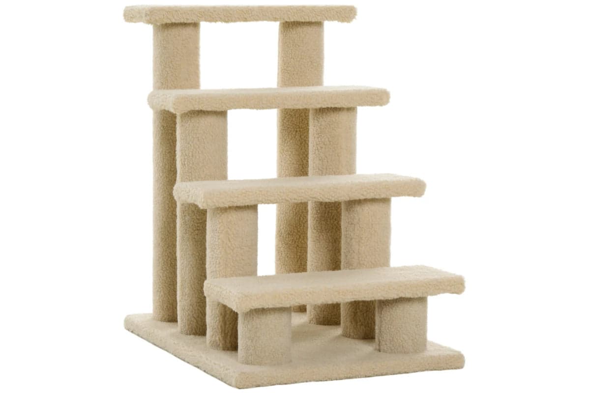 Pawhut Cat Tree Ladder | Light Brown