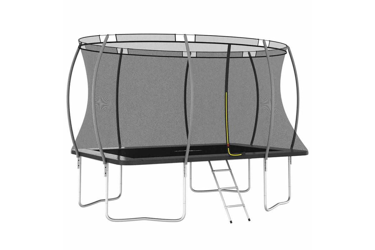 Vidaxl Trampoline Set Rectangular 335x244x90 Cm 150 Kg