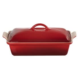 Stoneware Heritage Rectangular Dish with Lid 33cm