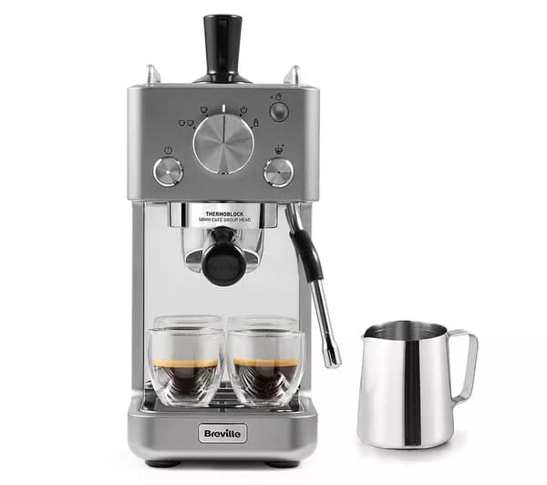 BREVILLE Barista Slimline VCF185 Espresso Machine - Stainless Steel