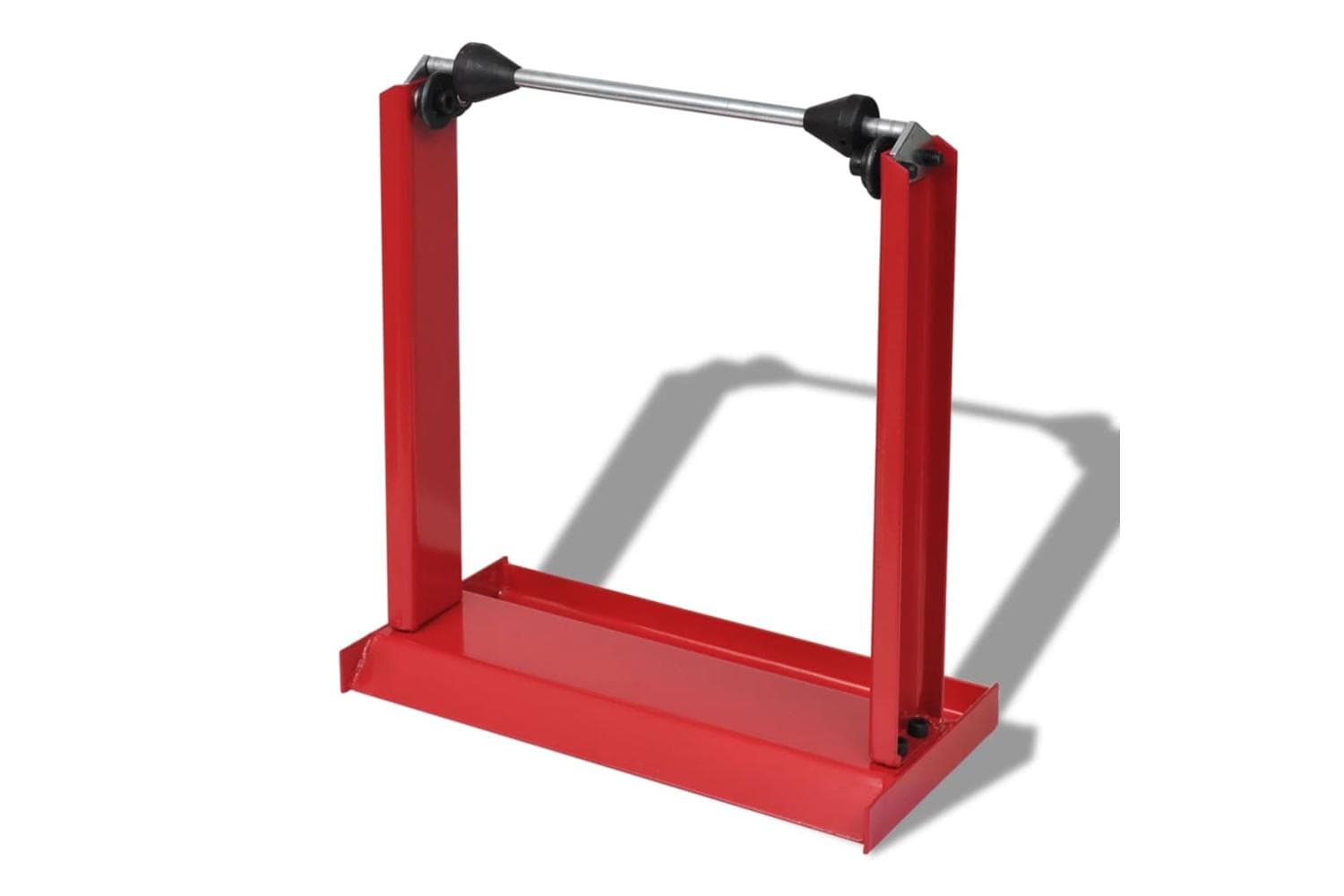 Vidaxl 210224 Professional Motorcycle Wheel Balancing Stand Red