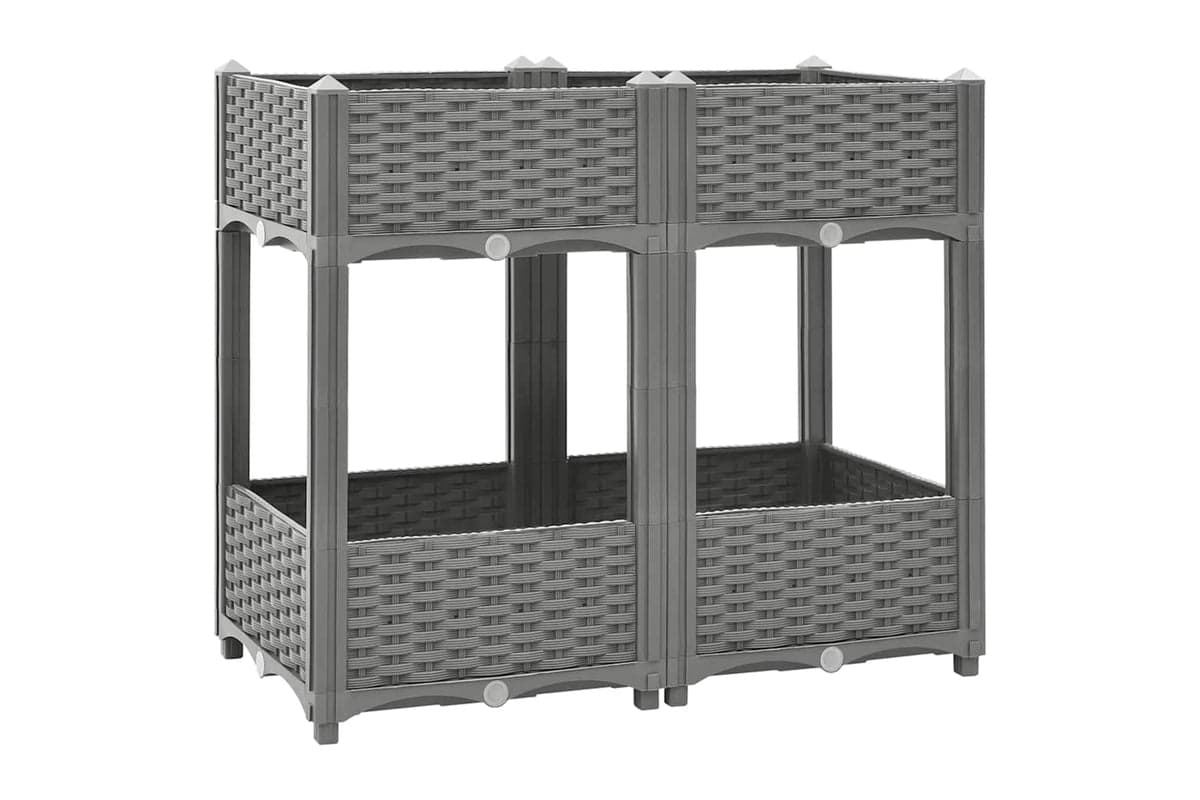vidaXL 153298 Raised Bed 80x40x71cm Polypropylene