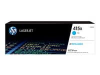 HP - 415X - High Yield - cyan - original - LaserJet - toner cartridge (W2031X)