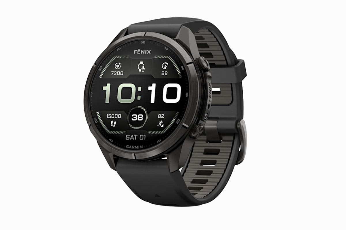 Garmin Fenix 9 Pro | 43mm | Carbon Grey/Black