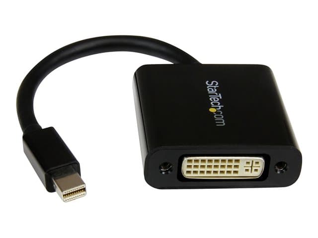 STARTECH.COM - StarTech Mini DisplayPort to DVI Adapter - 1920x1200 - 1080p - Dongle - Monitor Adapter - Mini DisplayPort Adapter - Mini DP to DVI (MDP2DVI3) - DVI adapter - 17 cm