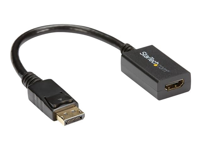 STARTECH.COM - Startech DisplayPort to HDMI Adapter - 1920x1200 - HDMI Video Converter - Latching DP Connector - Monitor to HDMI Adapter (DP2HDMI2) - adapter - DisplayPort / HDMI - 26.5 cm