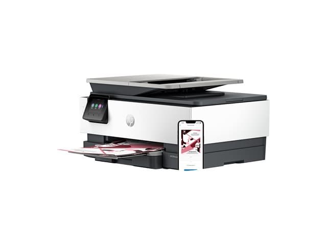 HP - Officejet Pro 8122e All-in-One - Multifunction printer - colour - ink-jet - Legal (216 x 356 mm) (original) - A4/Legal (media) - up to 12 ppm (copying) - up to 20 ppm (printing) - 225 sheets - 33.6 Kbps - USB host, Wi-Fi(ac) - light cement