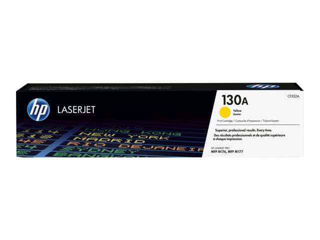 HP - 130A - yellow - original - LaserJet - toner cartridge (CF352A)