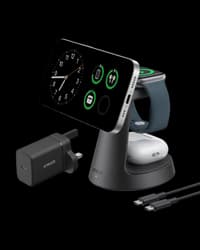 Anker MagGo 3-in-1 Wireless Charging Station, Black | B25M4V11