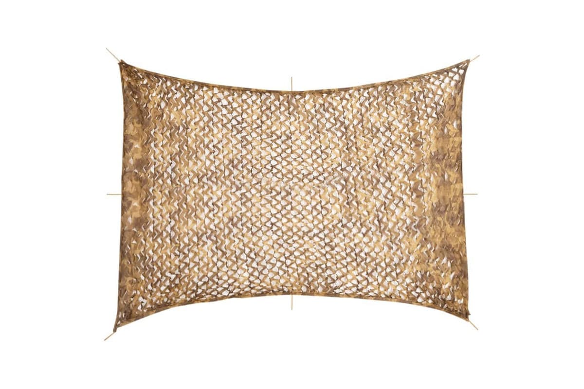 Vidaxl Camouflage Net With Storage Bag 516x400 Cm Sand
