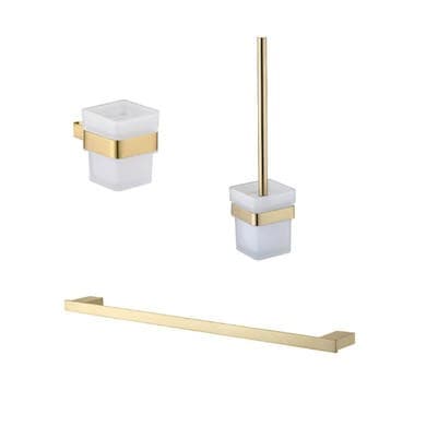 3 Piece Bathroom Accessory Set- Arissa
