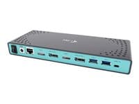 I-TEC - USB 3.0 / USB-C 5K Universal Dual Display Docking Station - docking station - USB - 1GbE