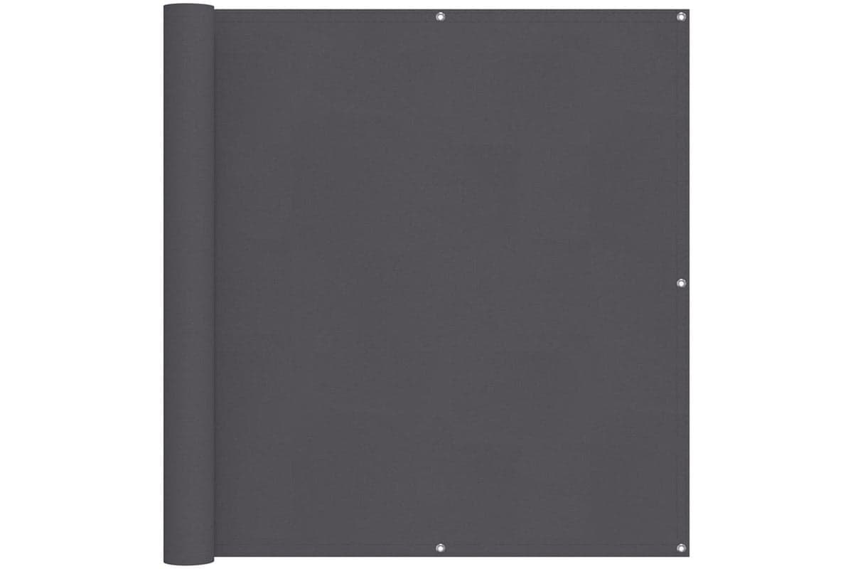 vidaXL 134875 Balcony Screen Anthracite 120x600cm Oxford Fabric