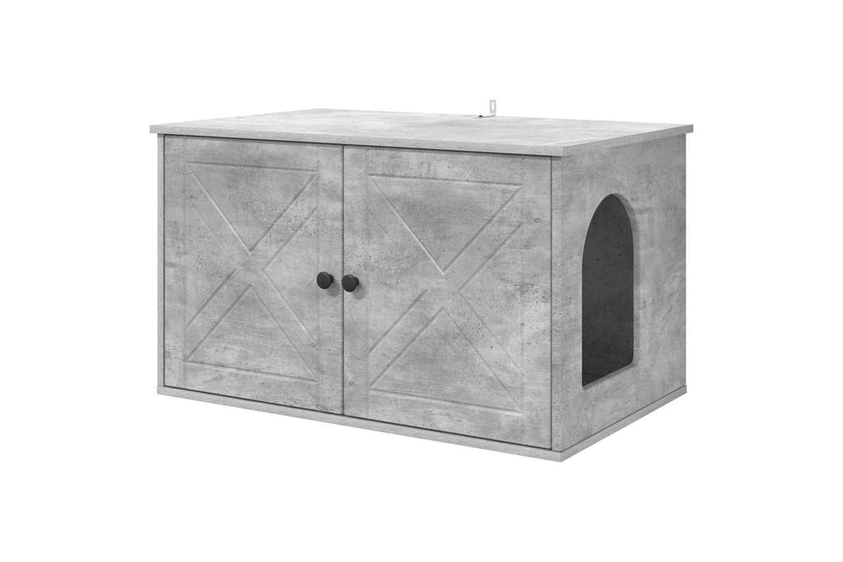 Vidaxl Cat House Concerte 85 X 55 X 505 Cm Engineered Wood