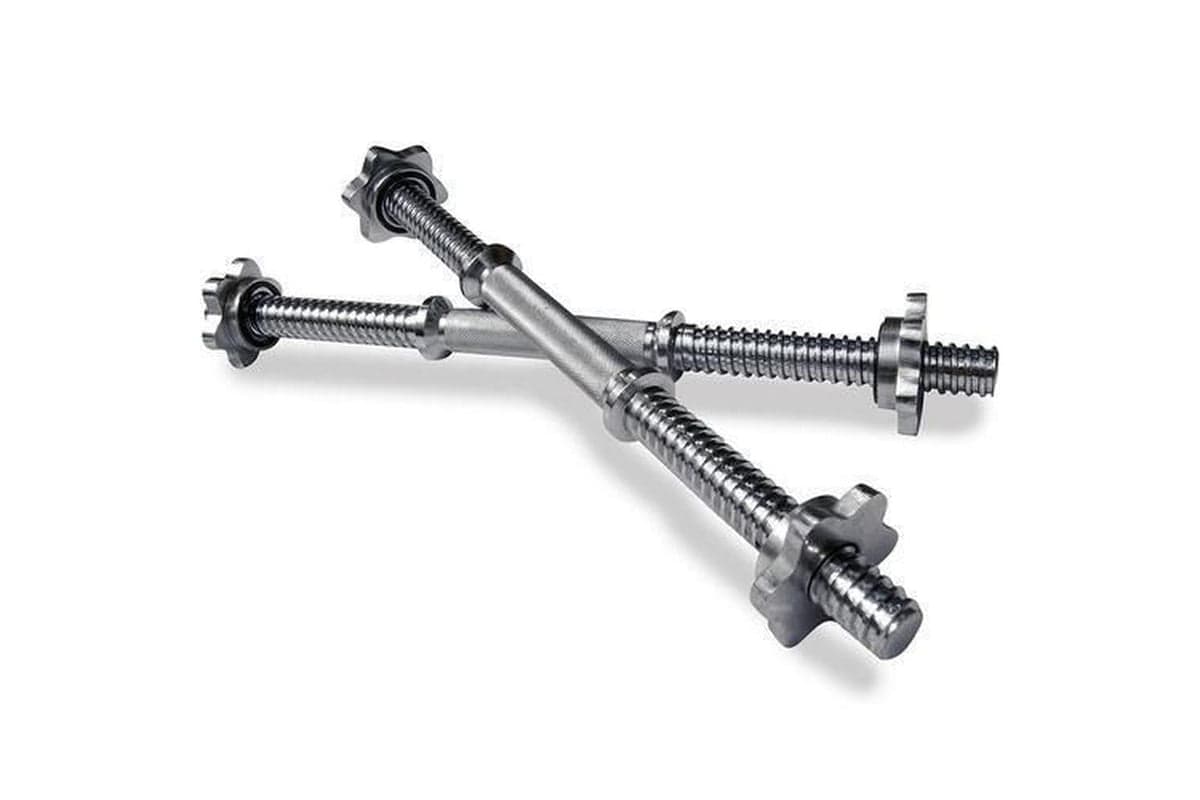 Monstershop 30166 - Dumbbell Bars 18 Inch (pair) - 1" Plates