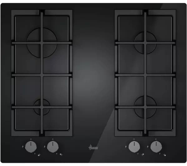 HOOVER HVG6K3B 60 cm Gas Hob - Black