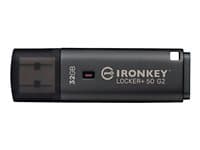 KINGSTON - IronKey Locker+ 50 G2 - USB flash drive - 32 GB - TAA Compliant