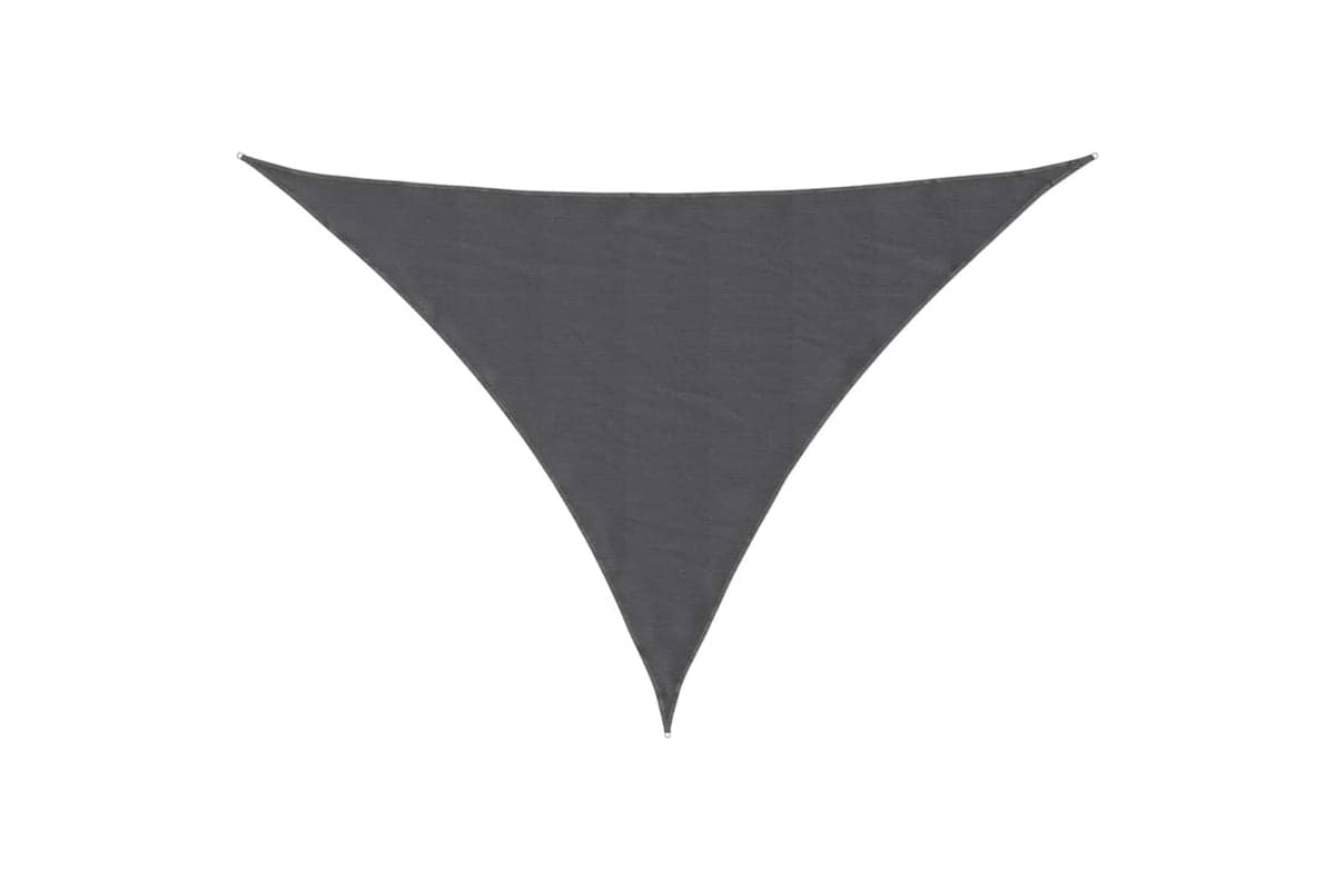 Vidaxl 135119 Sunshade Sail Oxford Fabric Triangular 3x4x4 M Anthracite