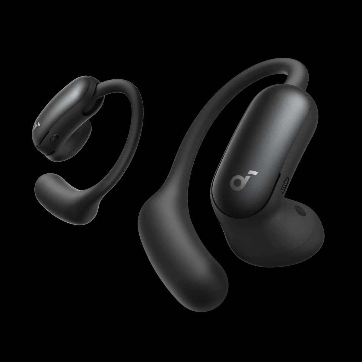 soundcore AeroFit 2 Pro Open-Ear ANC Earbuds, Black | A3875G11