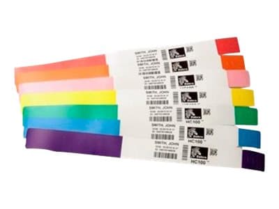 ZEBRA - Z-Band Direct - wristbands - 1200 pcs. - 25.4 x 279.4 mm