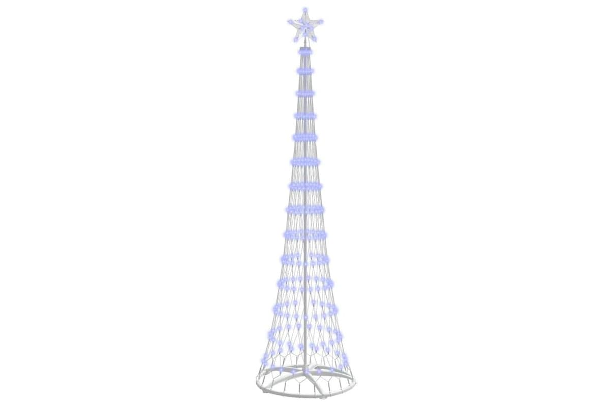 Vidaxl Led Christmas Tree With 290 Leds Blue 70 X 70 X 250 Cm Metal