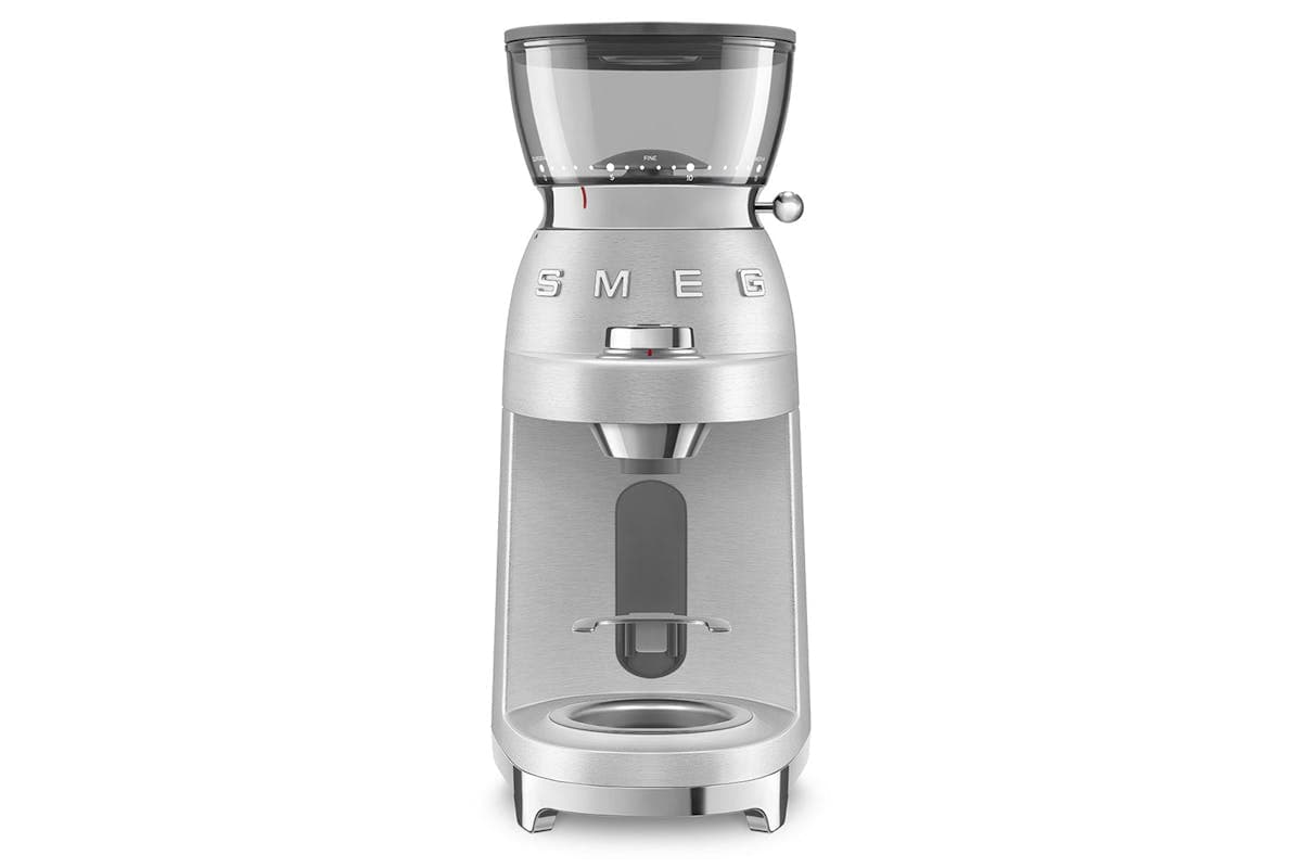 Smeg 50's Style Coffee Grinder | CGF02SSUK | Aluminium