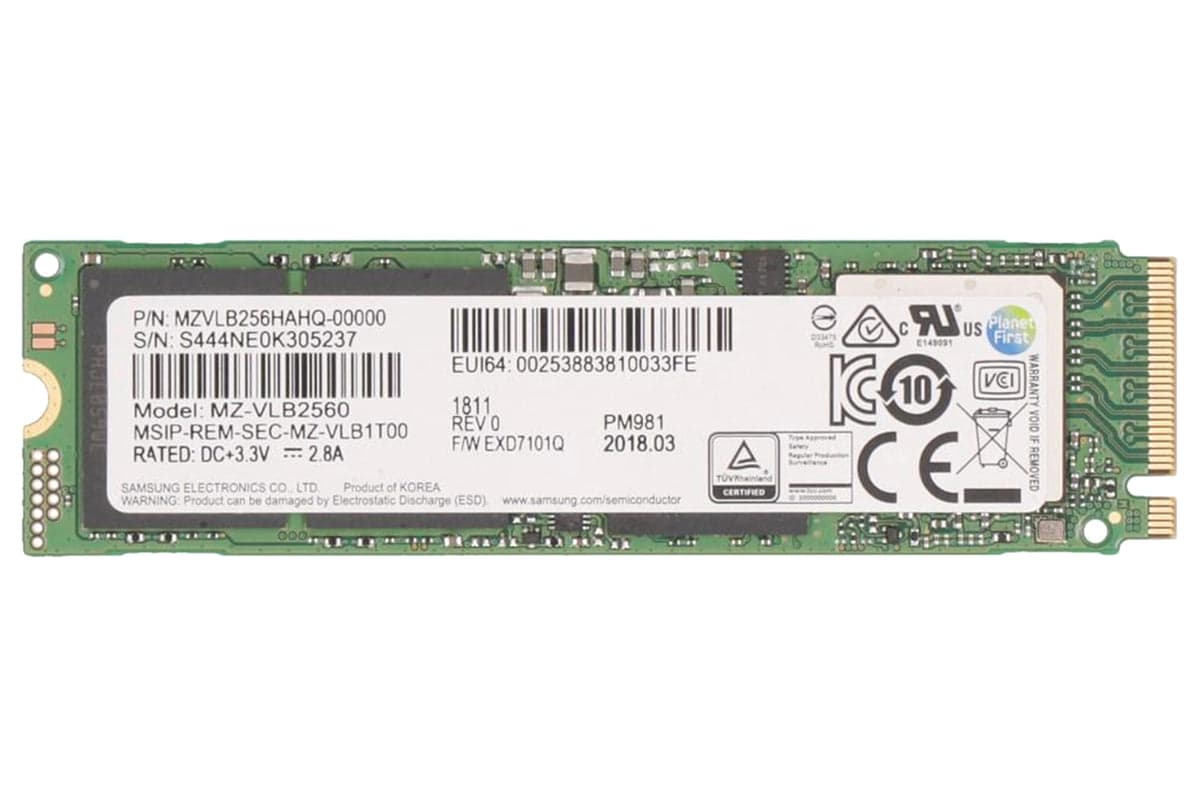 2-Power SSD M.2 PCIe (NVMe) 2280 | 256GB